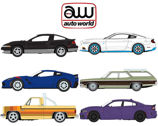 Auto World 1:64 Premium 2024 Release 3 Version B Set