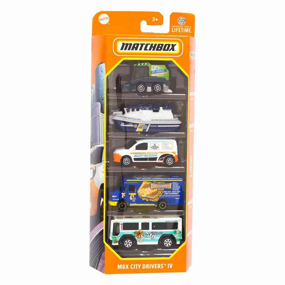 Matchbox Car Collection 5-Pack 2024 Mix 6Z Vehicle