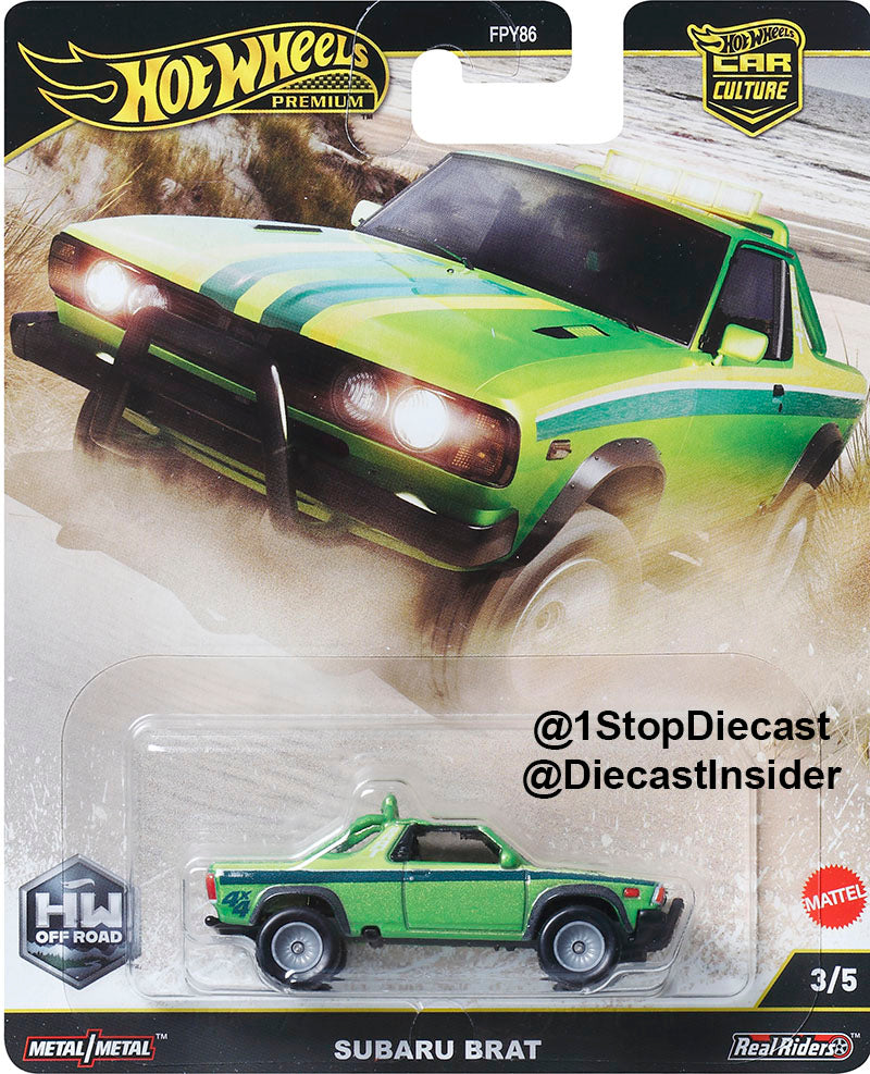 Hot Wheels Car Culture 2025 - Off Road Mix 3H