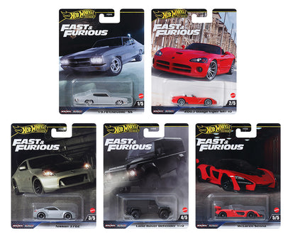 Hot Wheels Premium 2024 Fast & Furious - Mix 5 (J)