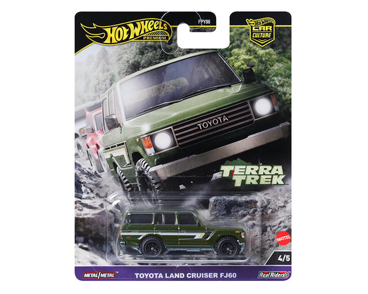 Hot Wheels 1:64 Car Culture 2024 C – Toyota Land Cruiser FJ60 – TERRA TREK