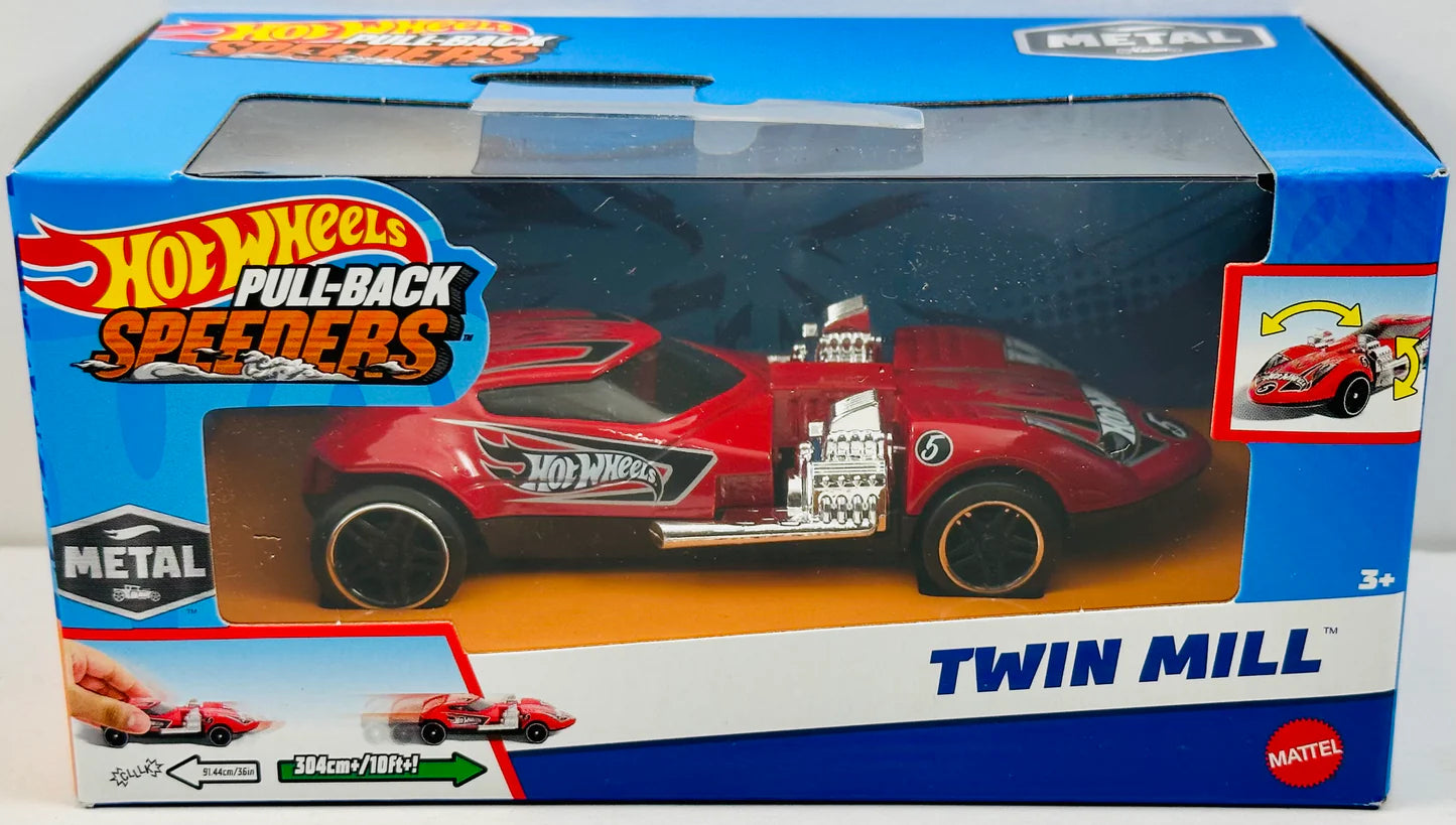 Hot Wheels Pull Back Speeders 2024