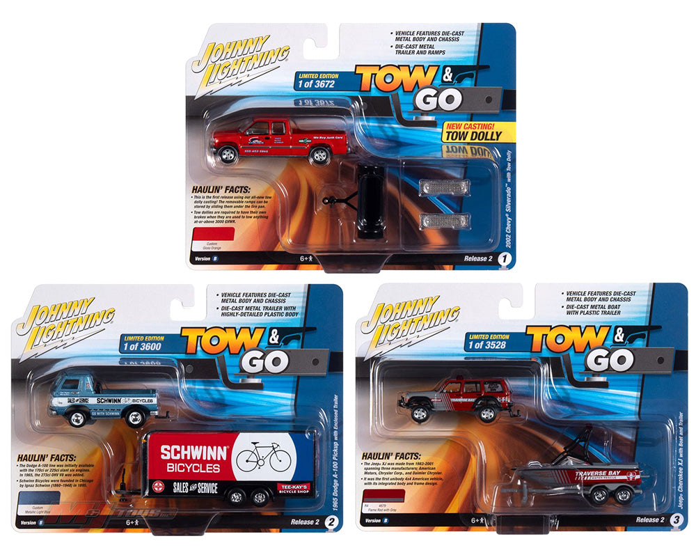 Johnny Lightning 1:64 Tow & Go 2023 Release 2 Version B