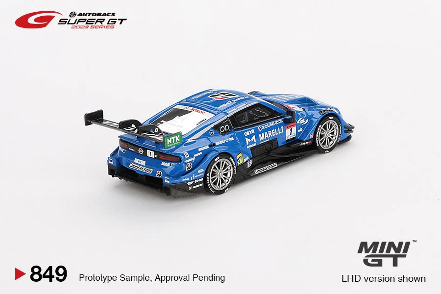 MINI GT 1:64 Nissan Z GT500 #1 "MARELLI IMPUL Z" Team Impul 2023 SUPER GT SERIES MGT00849-BL