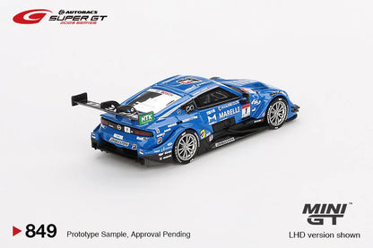 MINI GT 1:64 Nissan Z GT500 #1 "MARELLI IMPUL Z" Team Impul 2023 SUPER GT SERIES MGT00849-BL