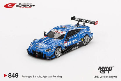 MINI GT 1:64 Nissan Z GT500 #1 "MARELLI IMPUL Z" Team Impul 2023 SUPER GT SERIES MGT00849-BL