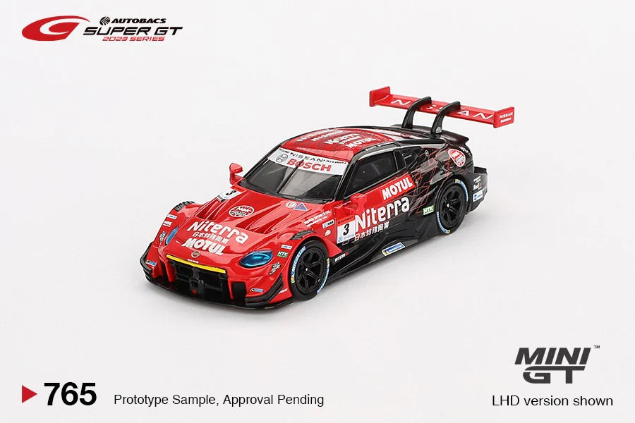 MINI GT 1:64 Nissan Z GT500 #3 "Niterra MOTUL Z" NDDP Racing 2023 SUPER GT SERIES MGT00765-BL