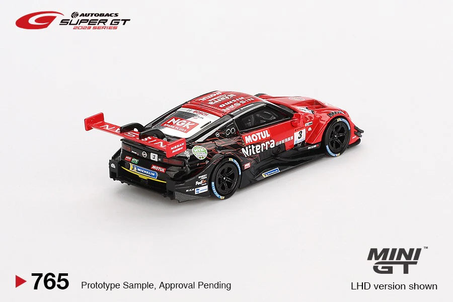 MINI GT 1:64 Nissan Z GT500 #3 "Niterra MOTUL Z" NDDP Racing 2023 SUPER GT SERIES MGT00765-BL