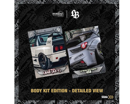 Tarmac Cards Liberty Walk Collectible Trading Cards Volume 1 (5-Card Packs) – Limited Edition