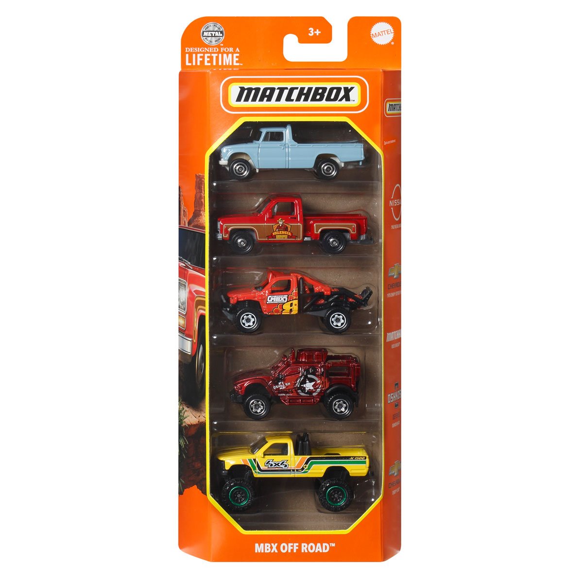 Matchbox Car Collection 5-Pack 2024 Mix 6Z Vehicle