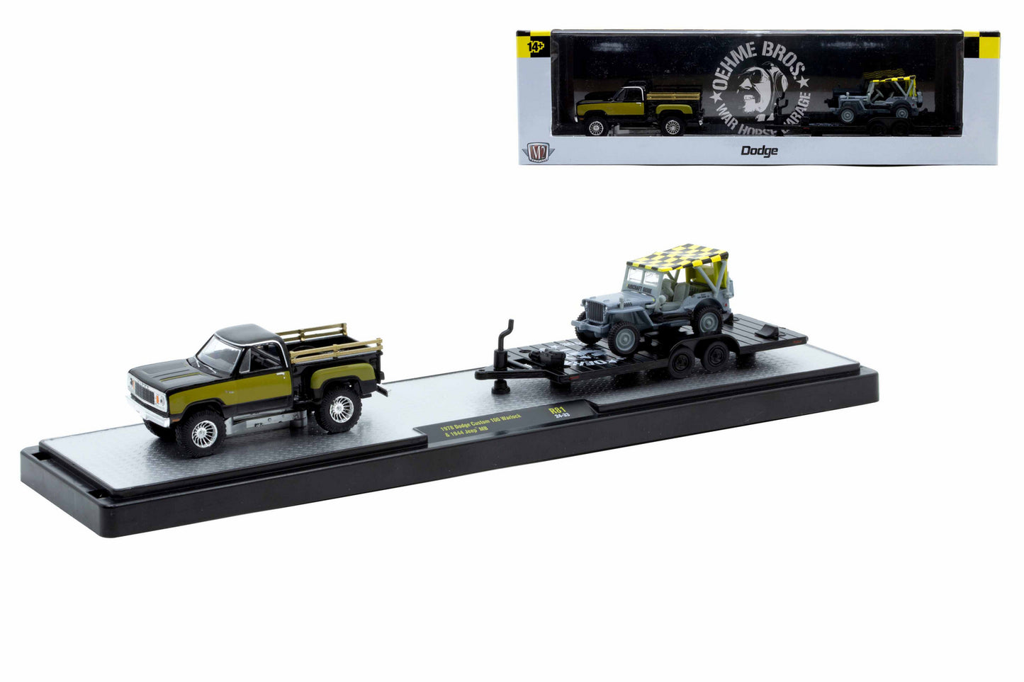 M2 Machines 1:64 Auto-Haulers Release 81 - Set of 3