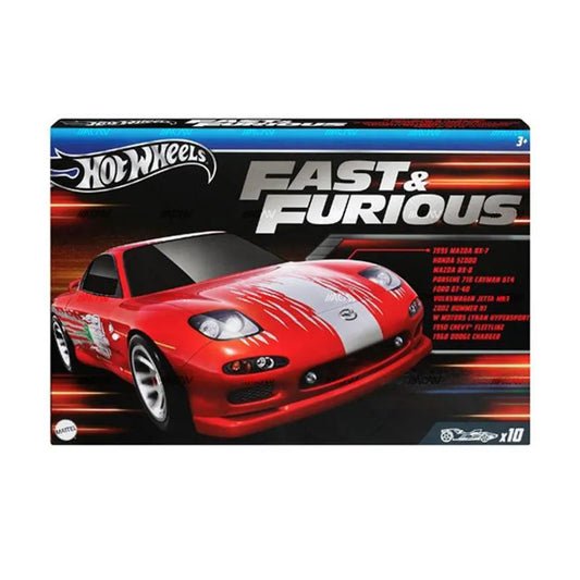 Hot Wheels Fast & Furious 10 Pack 2024