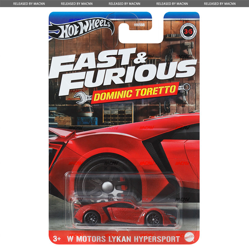 Hot Wheels Fast u0026 Furious Themed - Dominic Toretto - Mix 2 2024 (F)