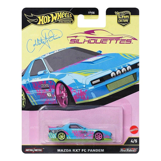 Hot Wheels Car Culture Silhouettes 2025 - Mazda RX7 FC Pandem - Solid