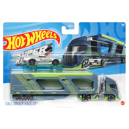 Hot Wheels Super Hauling Rig and Car 2024 Mix 2