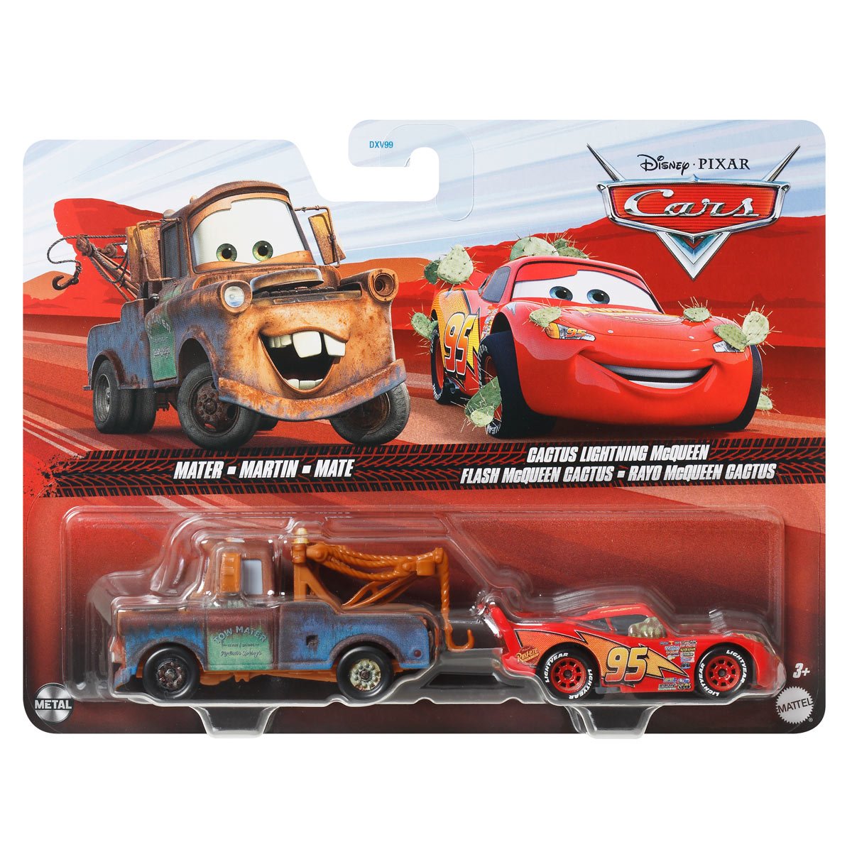 Cars Character Car Vehicle 2-Pack 2025 Mix 2B