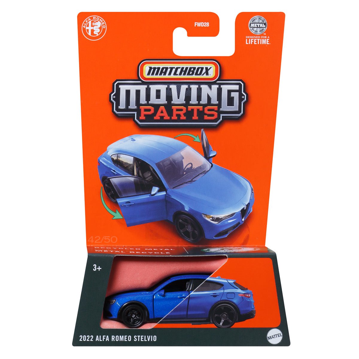 Matchbox Moving Parts 2025 Mix 1A Vehicles