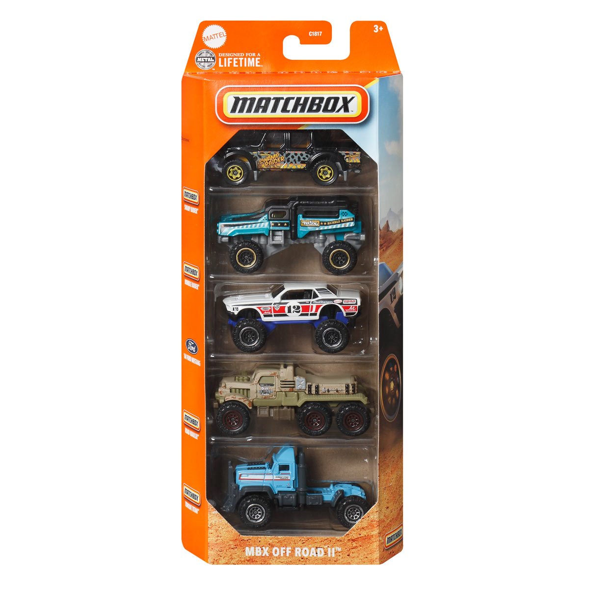 Matchbox Car Collection 5-Pack 2025 Mix 2B