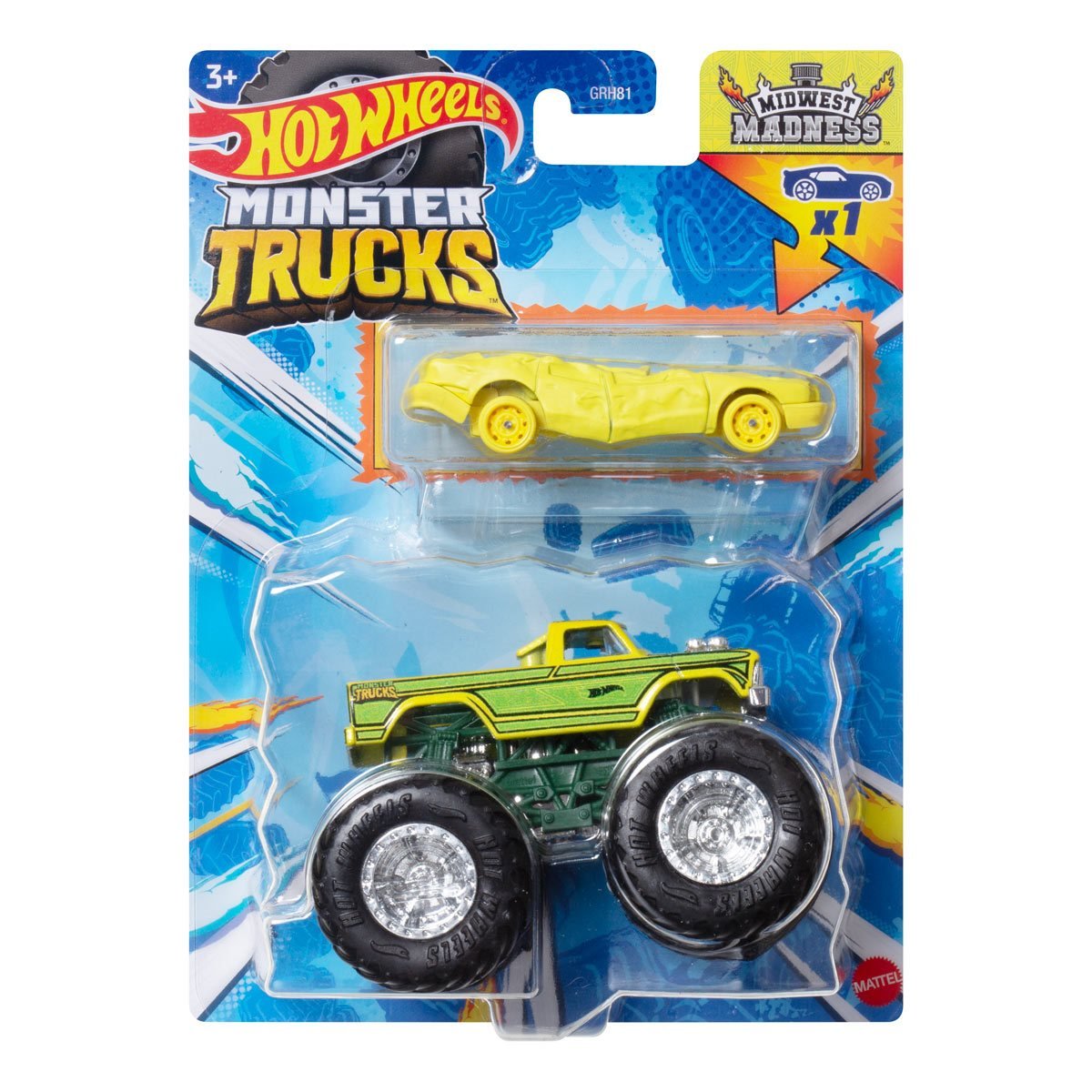 Hot Wheels Monster Truck Single Pack - HOTWHEELSMT124