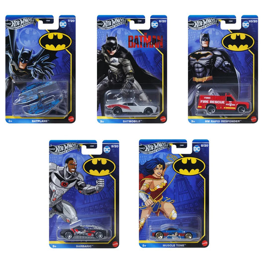 Hot Wheels Batman Themed 2025 Mix 2P Vehicle