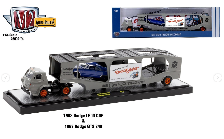 M2 Machines 1:64 Auto-Haulers Release 74