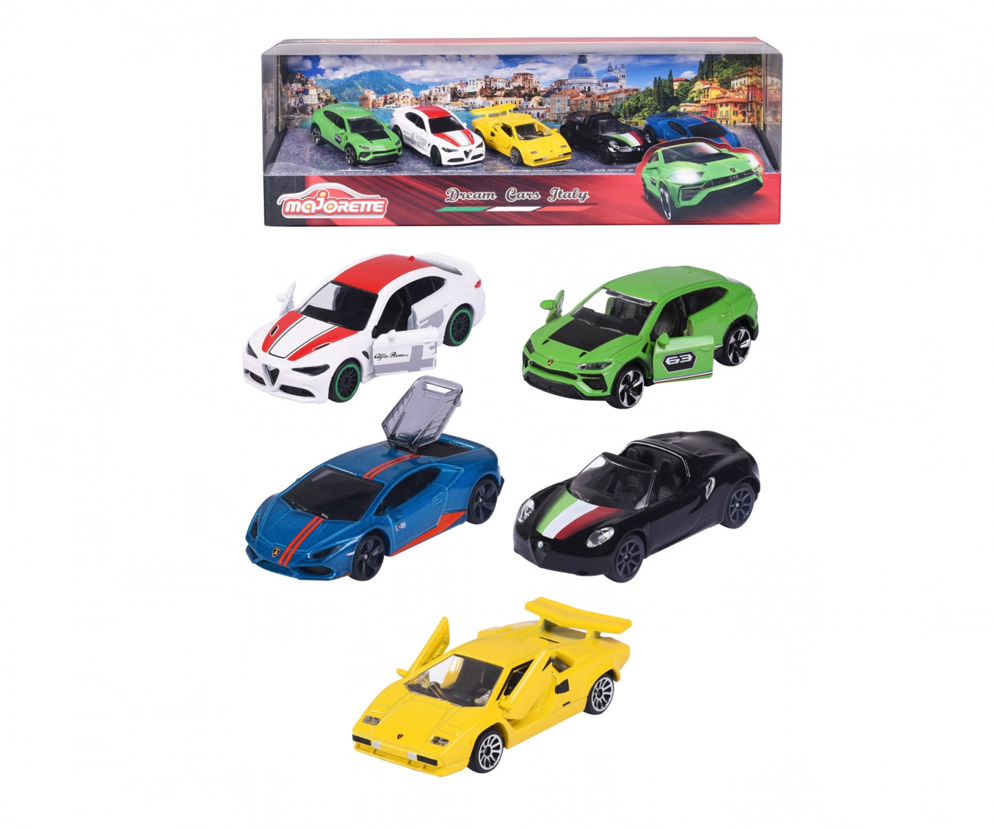 Majorette 1:64 5-Car Set Gift Pack Porsche Edition 2023 – Hot