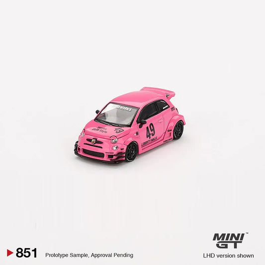 Mini GT 1:64 Fiat Abarth 595 LB-WORKS x Abas Works LBWK