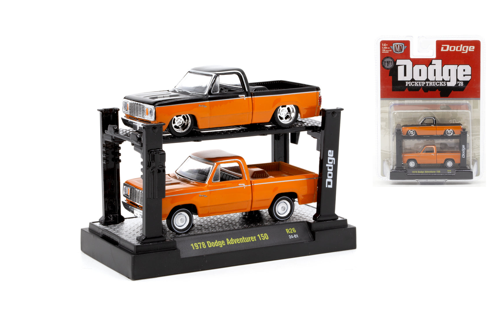 M2 Machines 1:64 Auto Lift 2 Pack Release 26 - www.psicoestudi.com