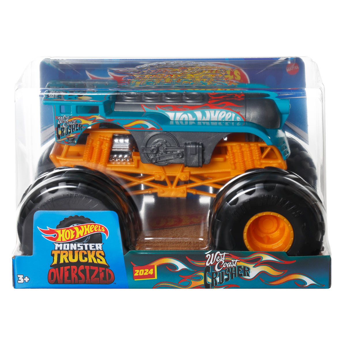 Hot Wheels Monster Trucks 1 24 Scale Vehicle 2024 Mix 3 C