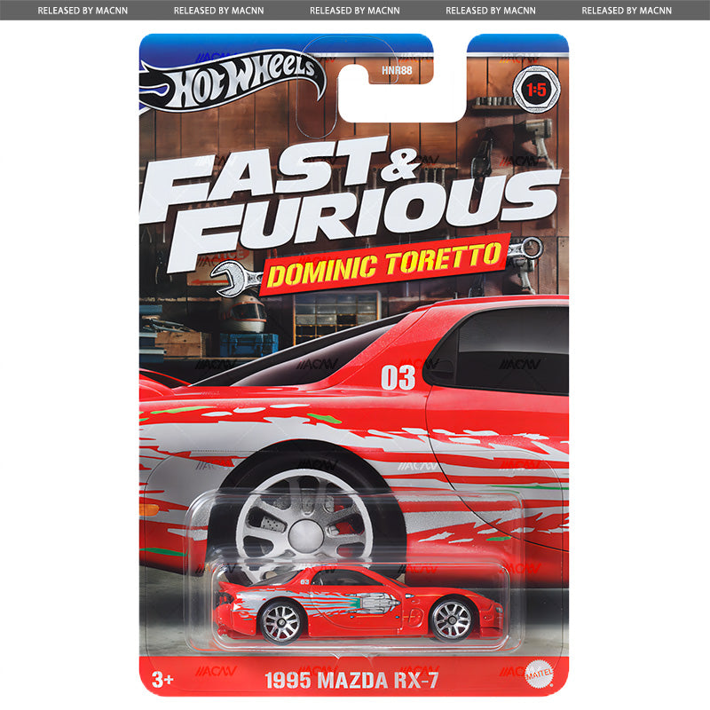 Hot Wheels Fast u0026 Furious Themed - Dominic Toretto - Mix 2 2024 (F)