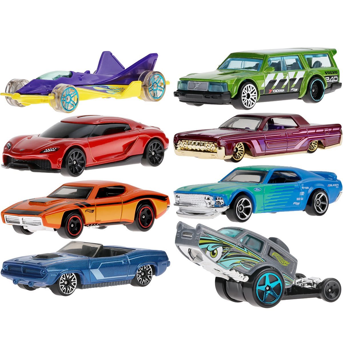 60 Asso. Cars + Hot Wheel 50th buy Anniversary 100 Car Case