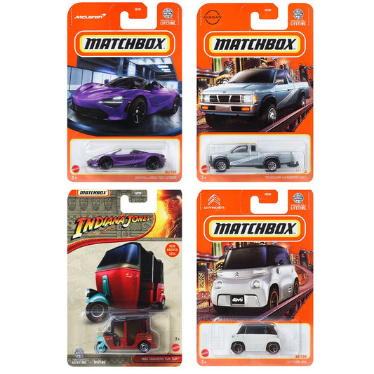 Matchbox Car Collection 2024 Mix 9J Vehicles Long Card