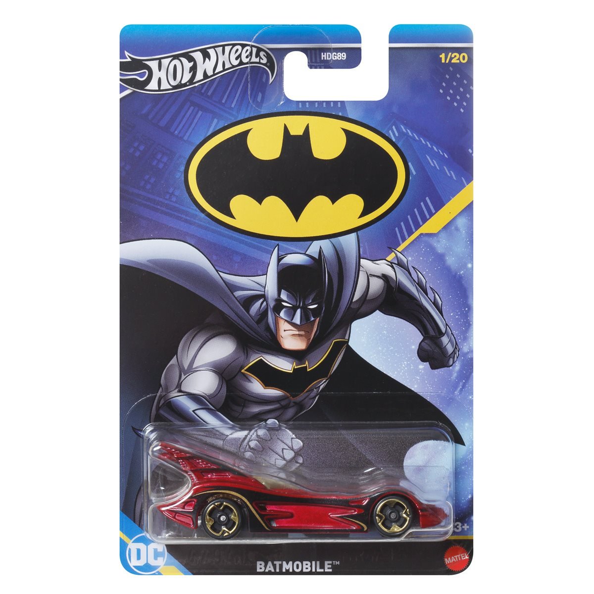 Mattel Hot Wheels DC Batman - Batman: Arkham Knight Batmobile Vehicle  (HLK67)