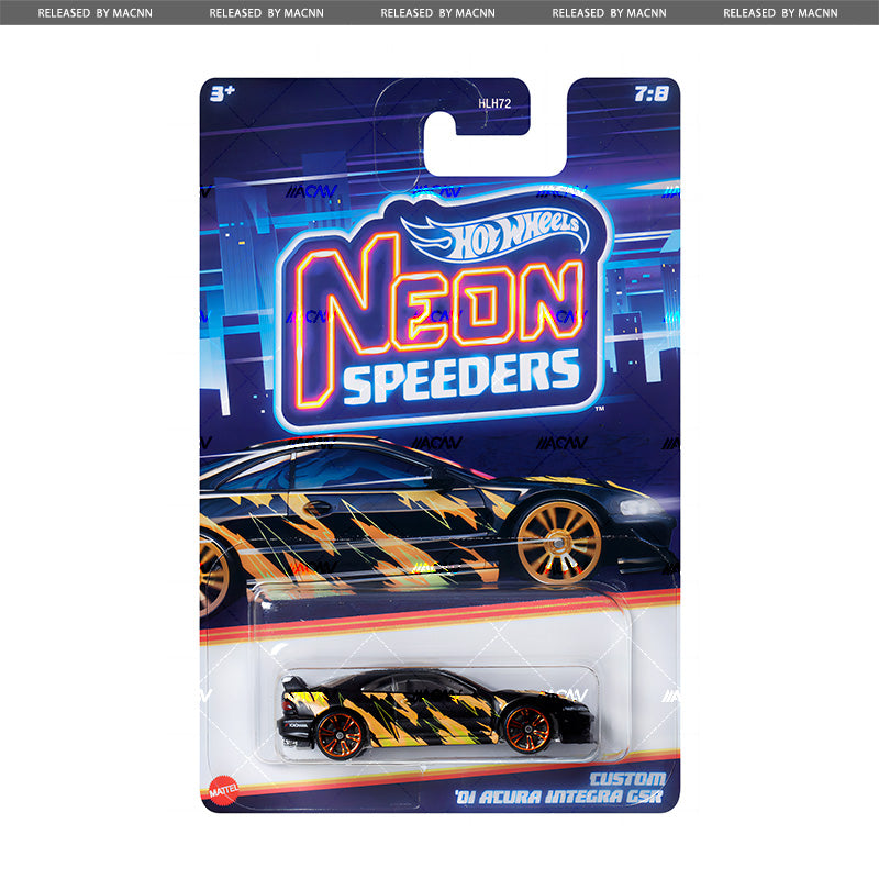 Hot Wheels Neon Speeders 2024 Hot Match Collectables