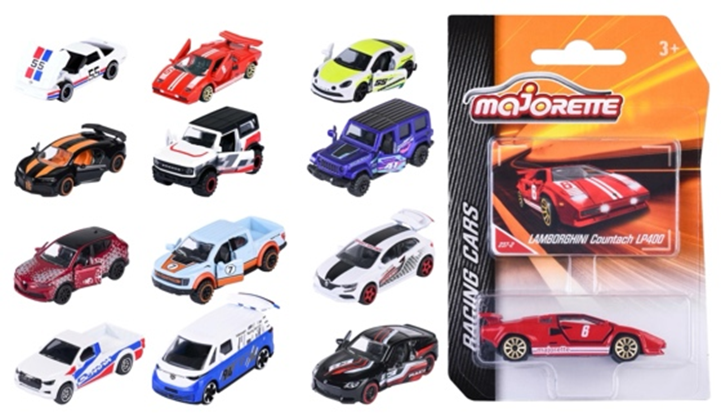 Majorette Racing Cars – Set of 12 Licensed Diecast Models February 2025 Update