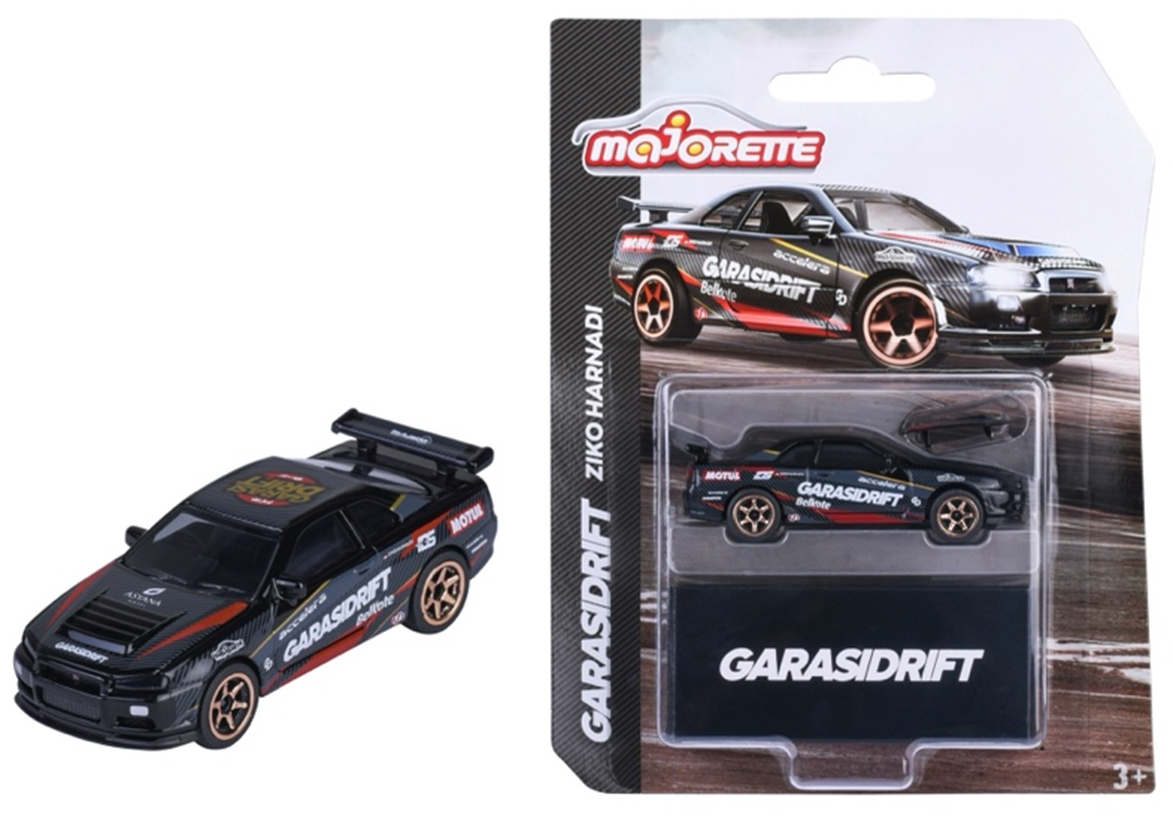 Majorette Nissan Skyline GTR R34 (GarasiDrift)