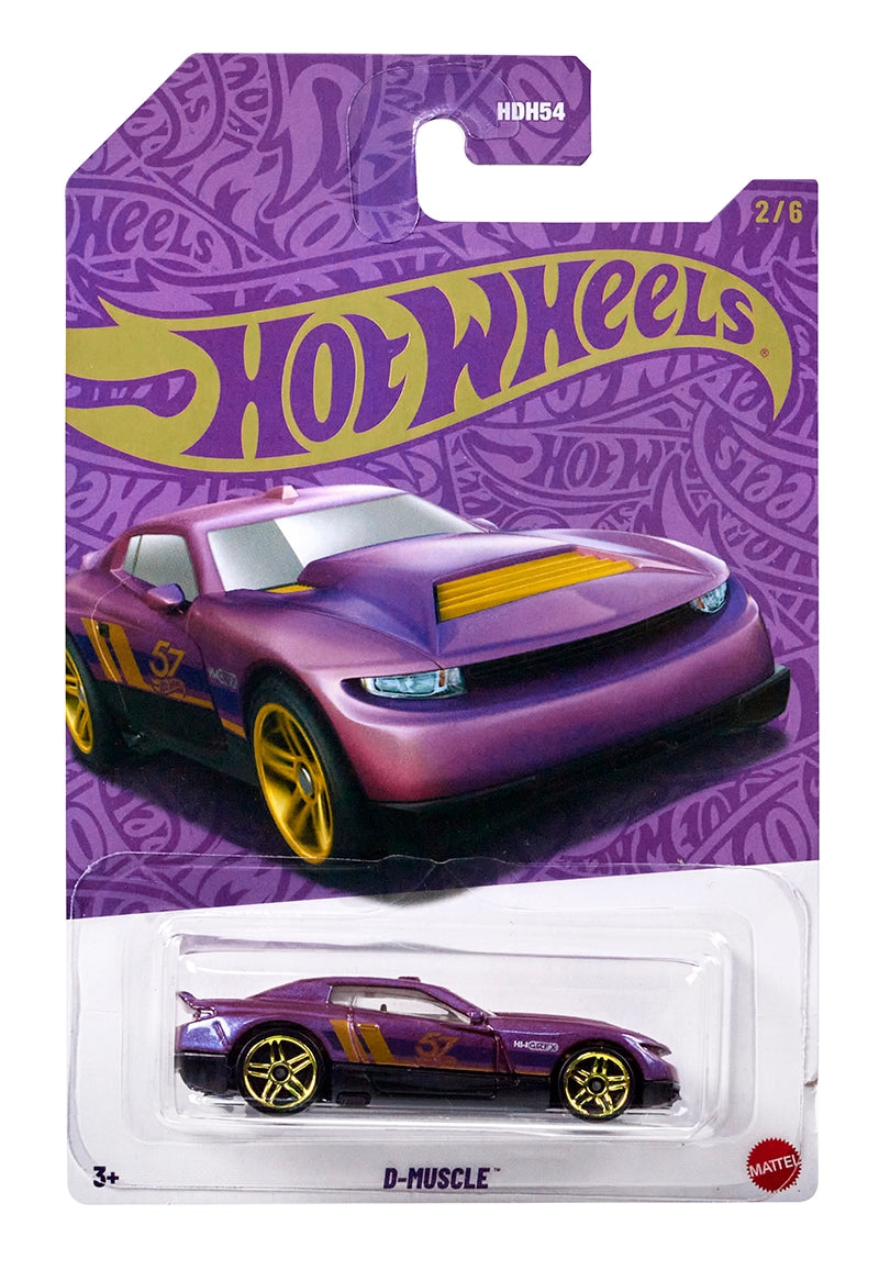 Hot Wheels Pearl and Chrome Vehicle 2025 Mix 1G - 57th Anniversary