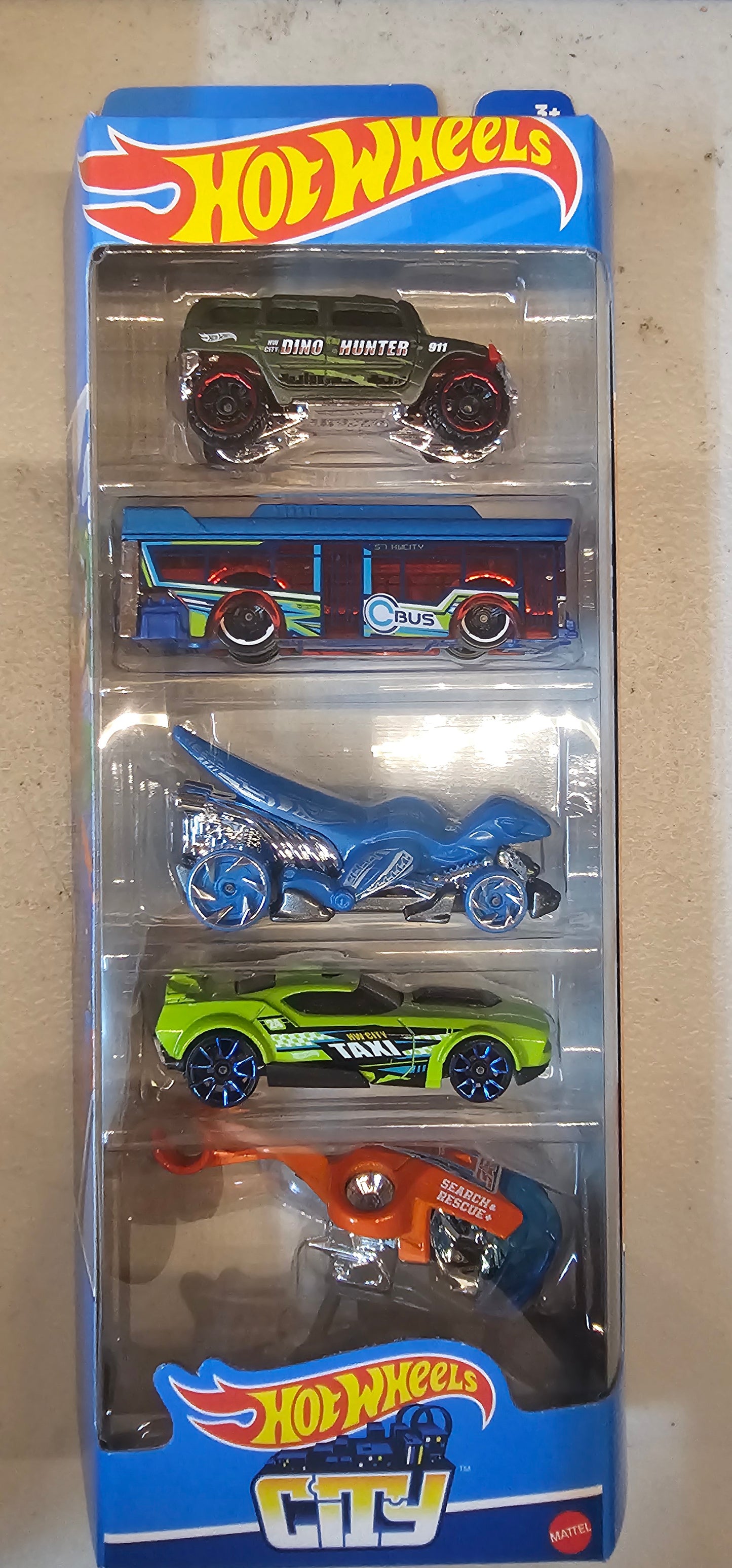 Hot Wheels 5-Car Pack 2024 - Mix 1 / A