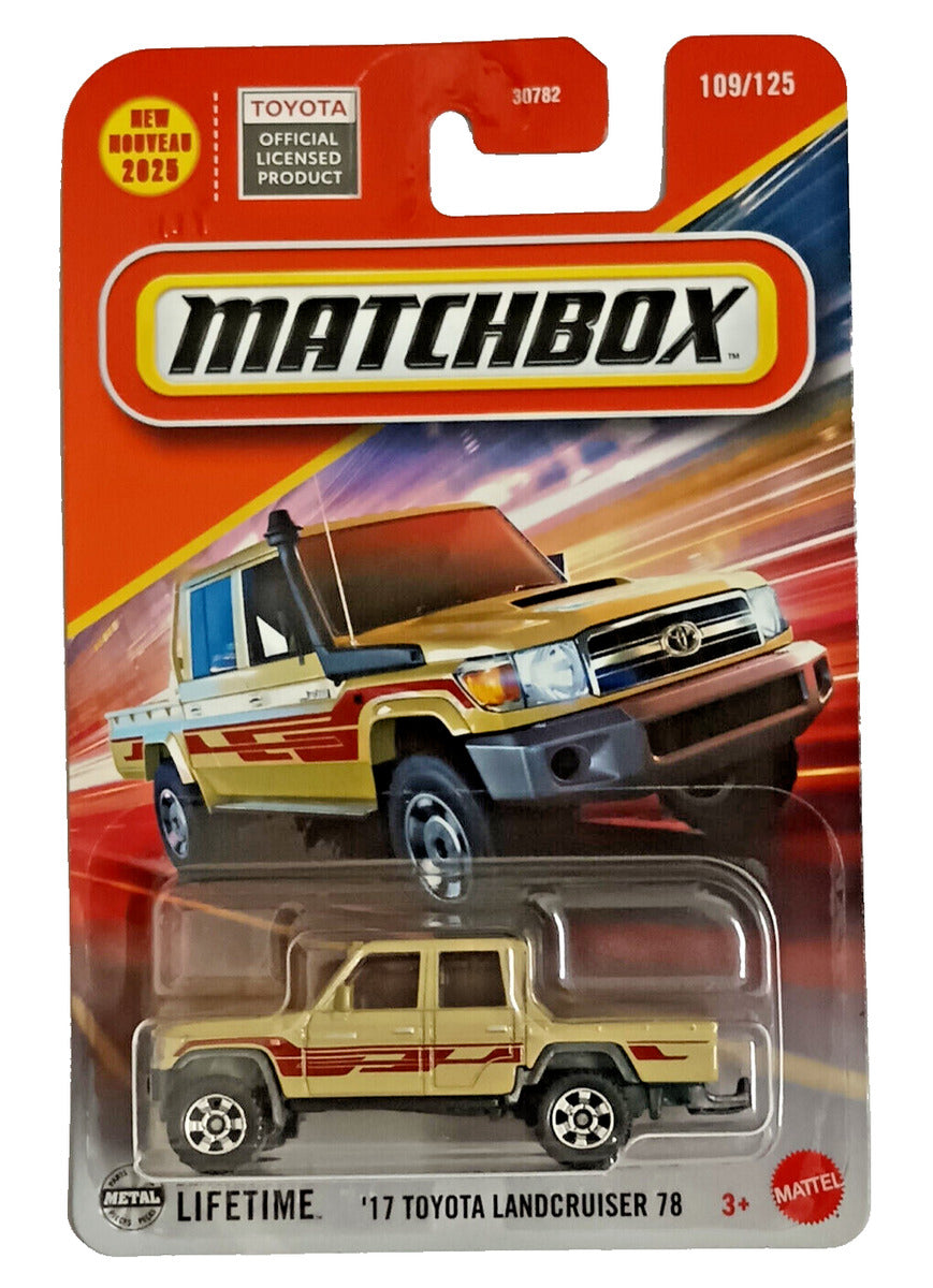 Matchbox Car Collection 2025 Mix 4D