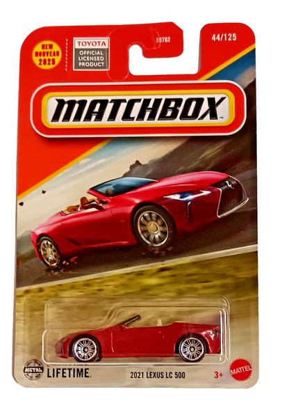 Matchbox Car Collection 2025 Mix 3C Long Card