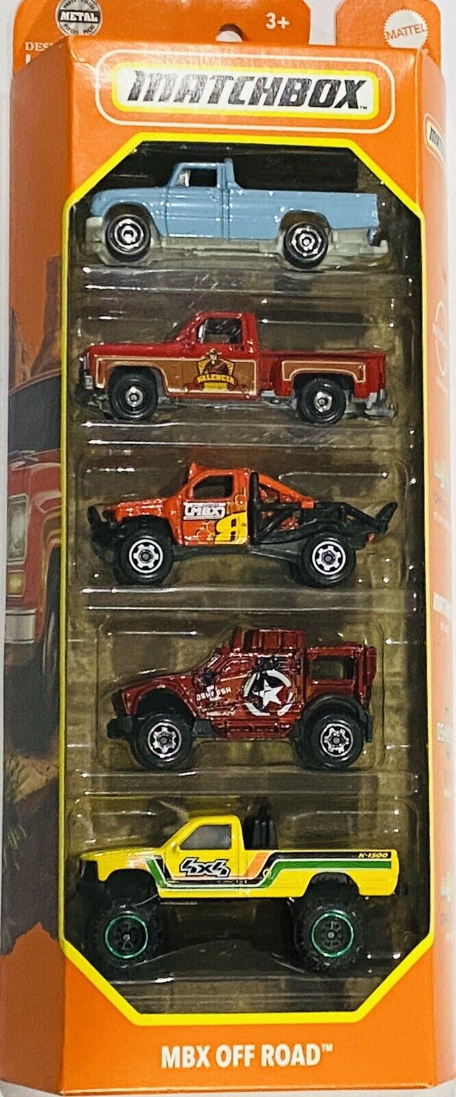 Matchbox off road store 5 pack