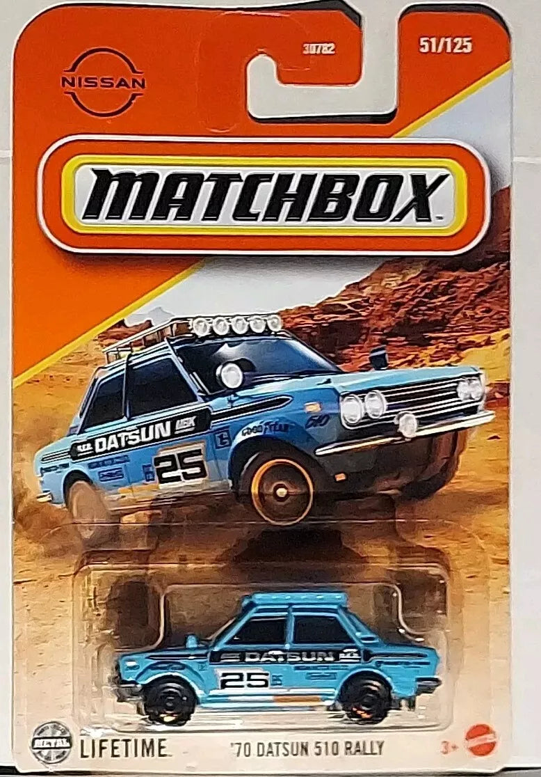 Matchbox Car Collection 2025 Mix 2B Long Card