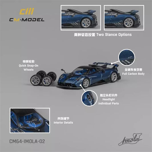 CM Model Pagani Imola Blue