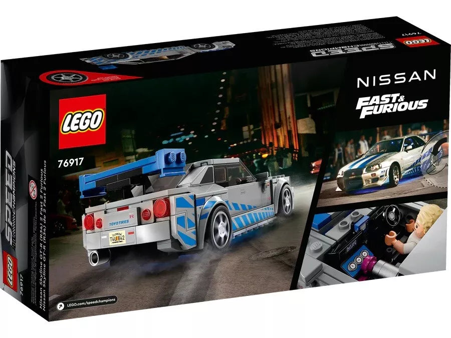 LEGO SPEED CHAMPIONS: 2 Fast 2 Furious Nissan Skyline GT-R (R34) (76917)