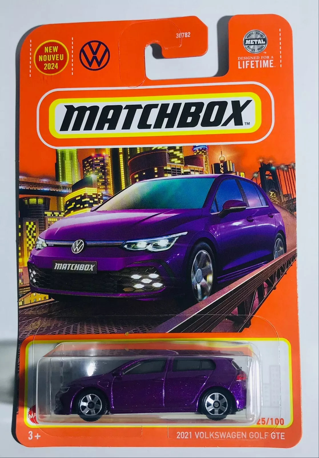 Matchbox Car Collection 2024 Mix 9J Vehicles Long Card