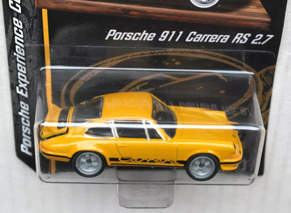 Majorette - 'Carrera Cafe' Porsche 911 Carrera RS 2.7 (Yellow) Porsche Experience Center Leipzeg