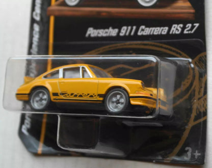 Majorette - 'Carrera Cafe' Porsche 911 Carrera RS 2.7 (Yellow) Porsche Experience Center Leipzeg