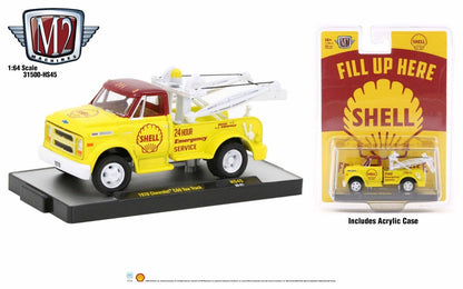 M2 Machines 1:64 1970 Chevrolet C60 SHELL Tow Truck – Hobby Exclusive