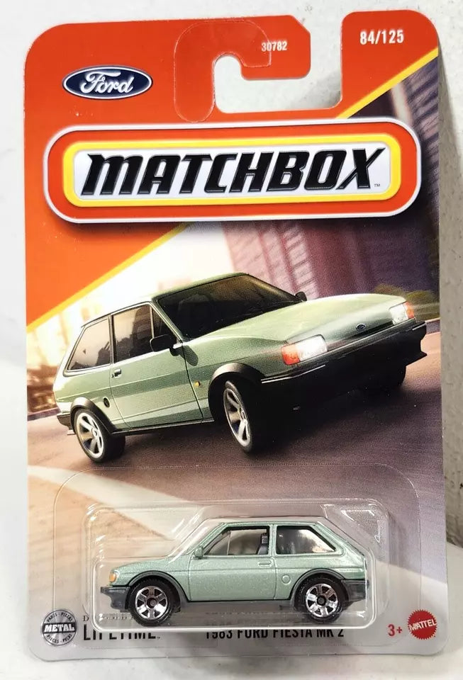 Matchbox Car Collection 2025 Mix 2B Long Card