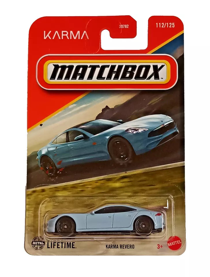 Matchbox Car Collection 2025 Mix 2B Long Card